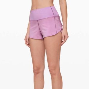 Lululemon speed up shorts 2.5 inch. Size 6